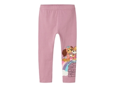 Violette leggings med paw patrol print fra Name It 13240601 mauve orchid